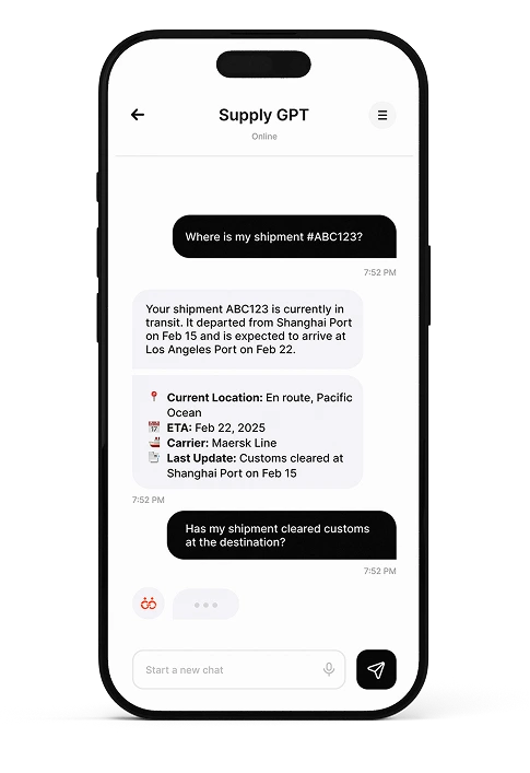 Right supply chain feature