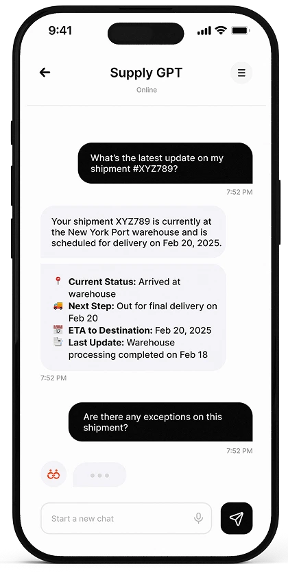 Tracking Interface