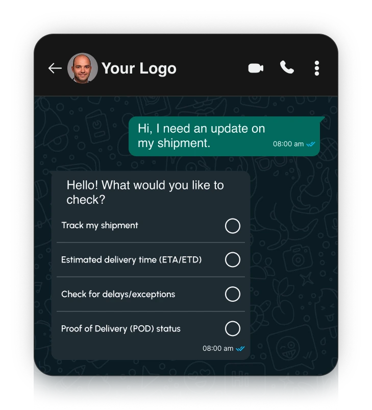 Tracking Interface
