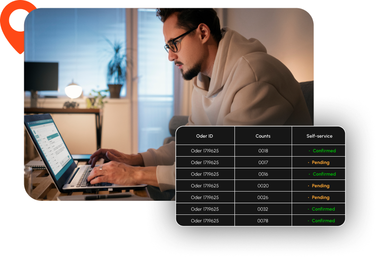 Analytics dashboard interface