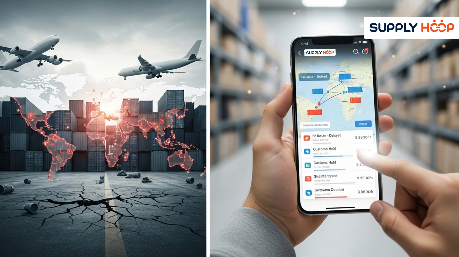 Geopolitical Conflicts Disrupting Air Cargo and Container Trade, and How Can You Track Shipments from Your Mobile