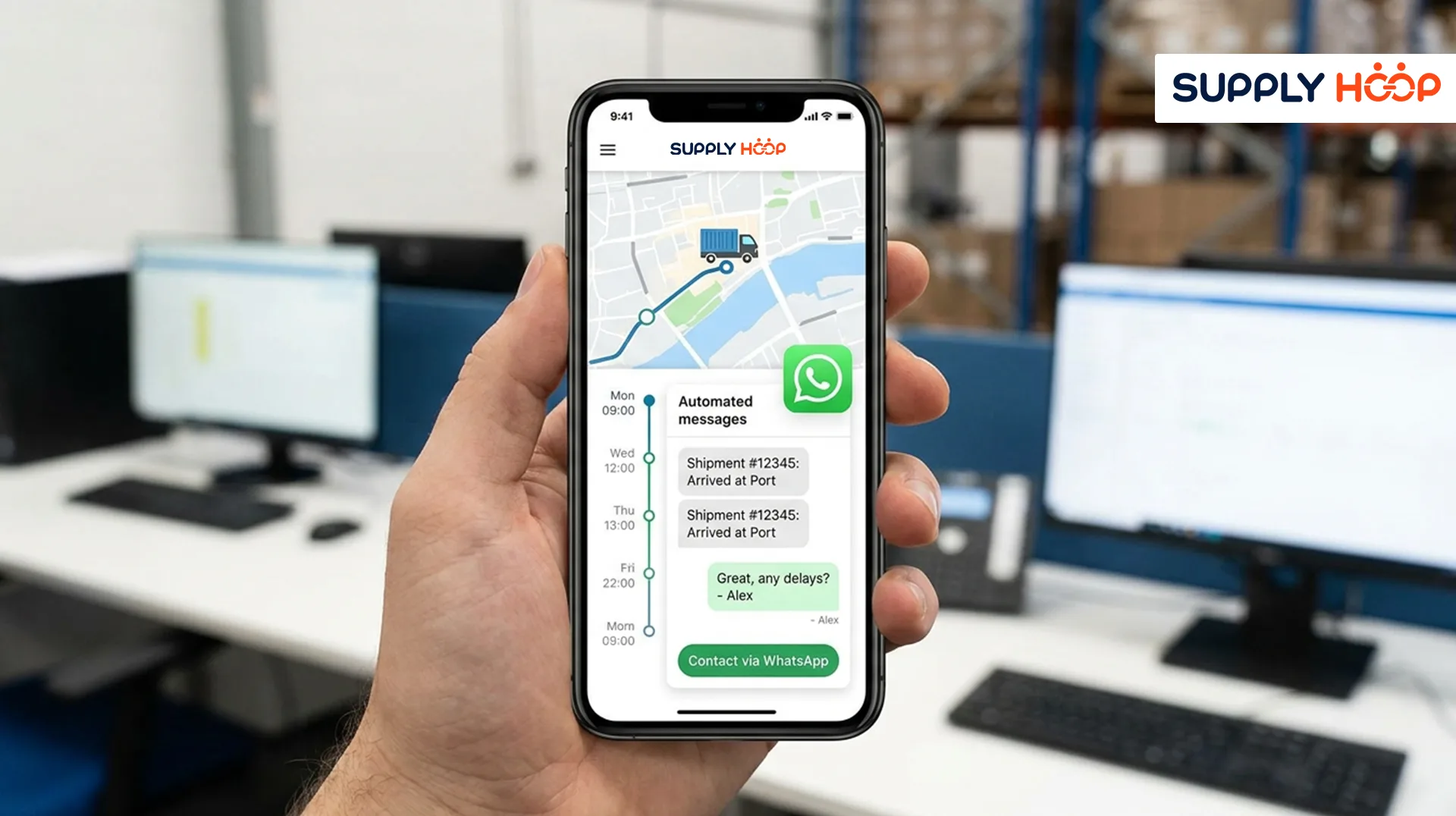 Integrate WhatsApp into Your Freight Tracking Workflow