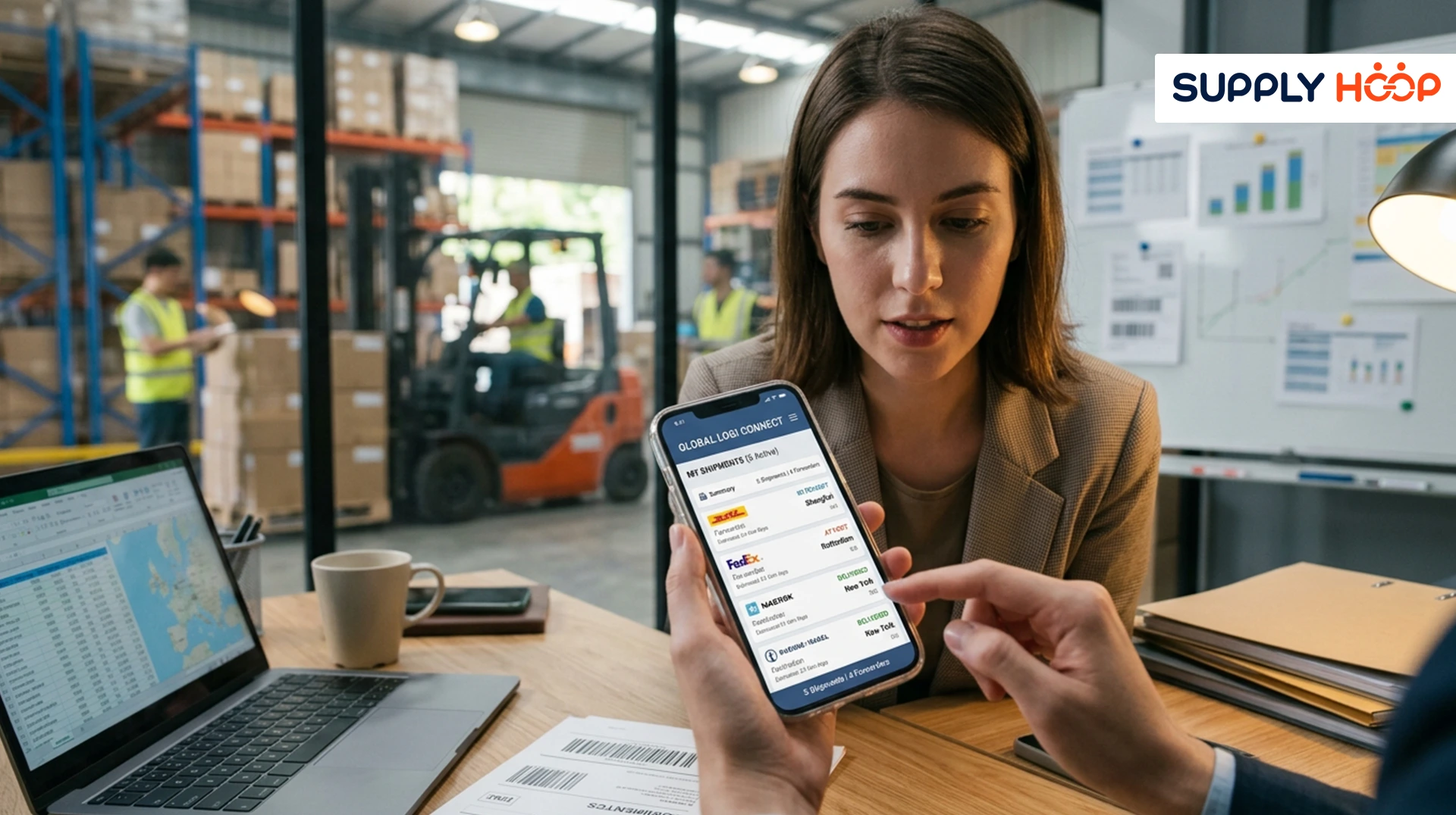 How to Manage Multi-Forwarder Shipments in One Logistics Mobile App