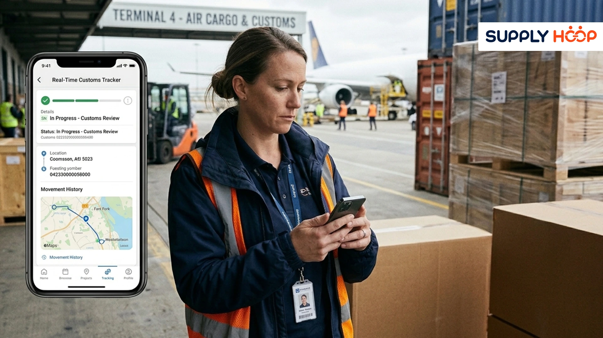 How to Track Customs Clearance Status in Real Time with a Mobile App