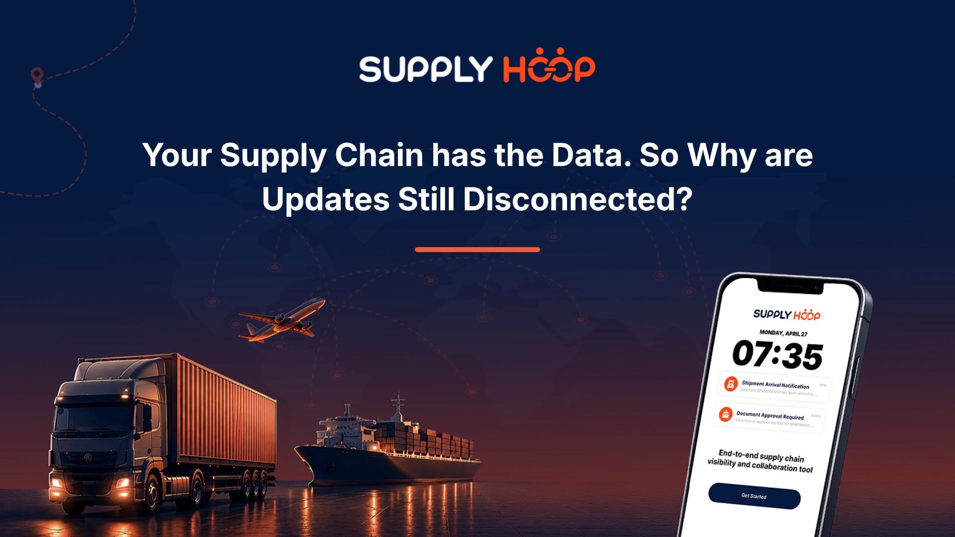 Your Supply Chain has the Data. So Why are Updates Still Disconnected